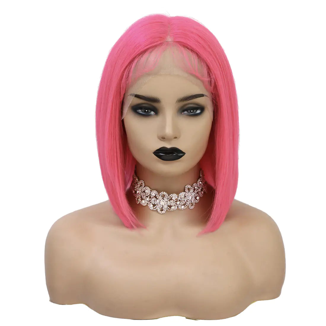 Women's T-shaped Lace Bob Head Cover in European Style
