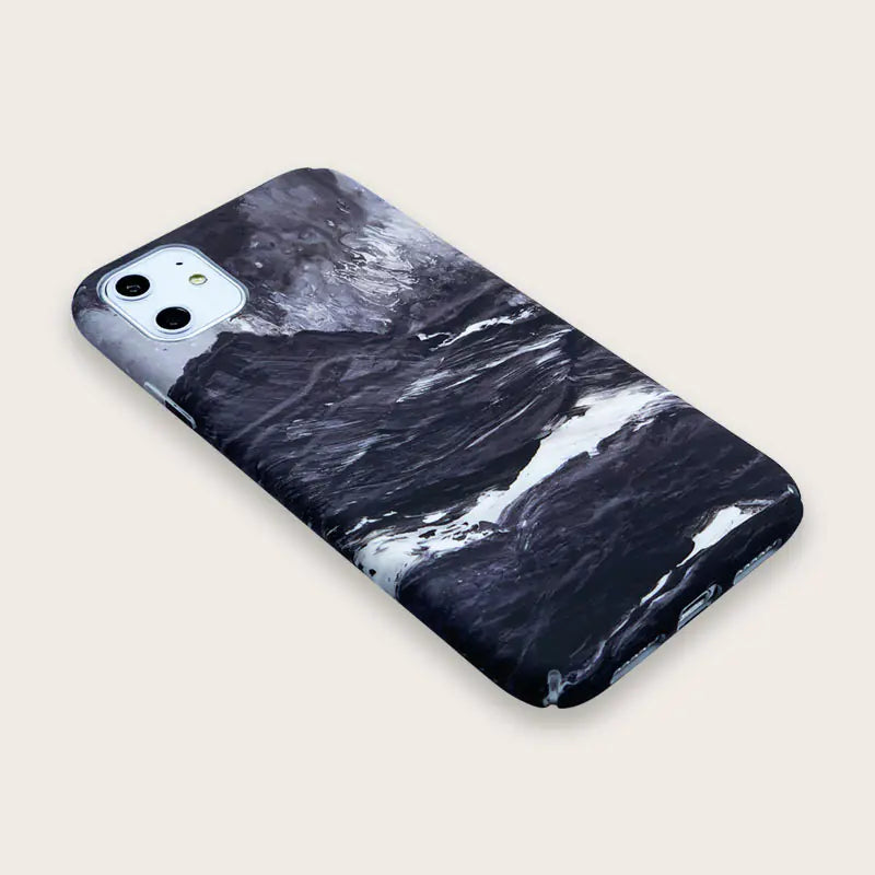 Black Ocean Wave Smartphone Case