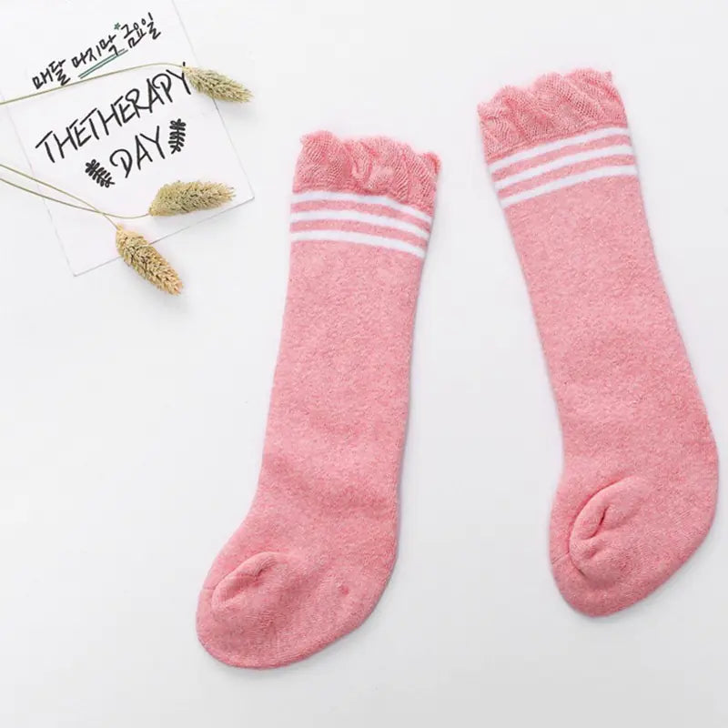 Thick High Tube Socks for Kids - Warm and Comfortable