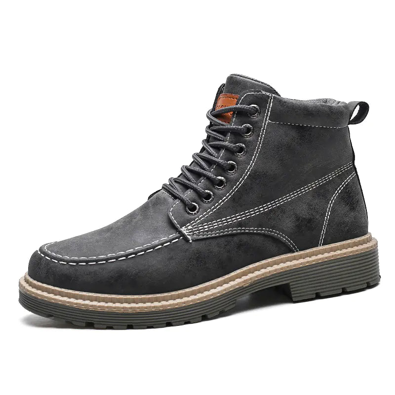 Men's Modern Vintage Leather Work Boots