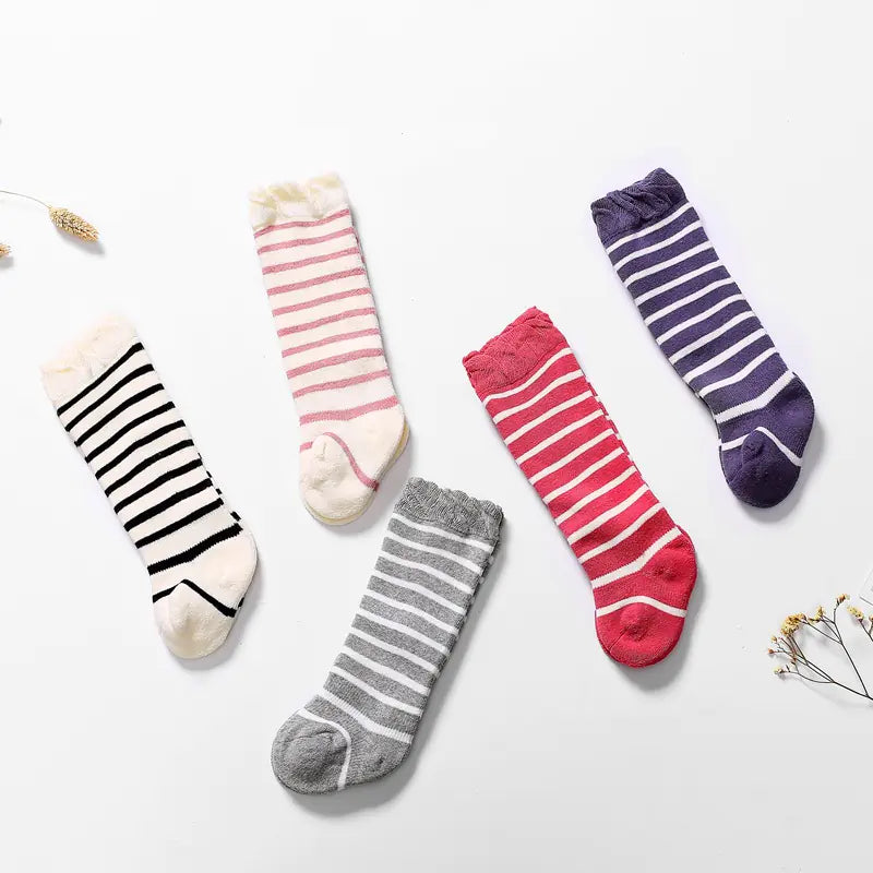 Thick High Tube Socks for Kids - Warm and Comfortable